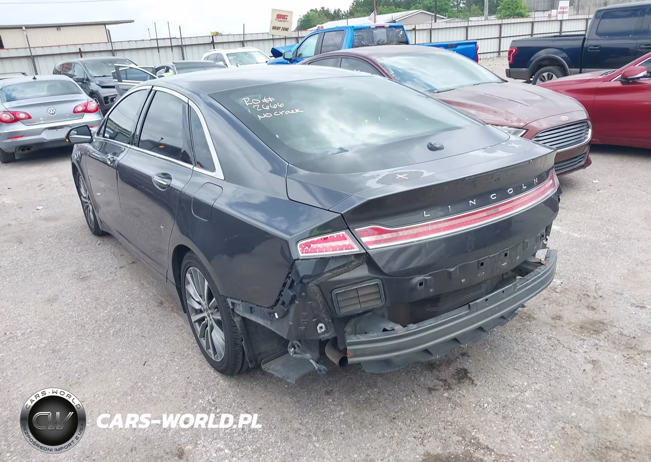 2017 Lincoln Mkz Premiere VIN:3LN6L5A92HR608394 - 3