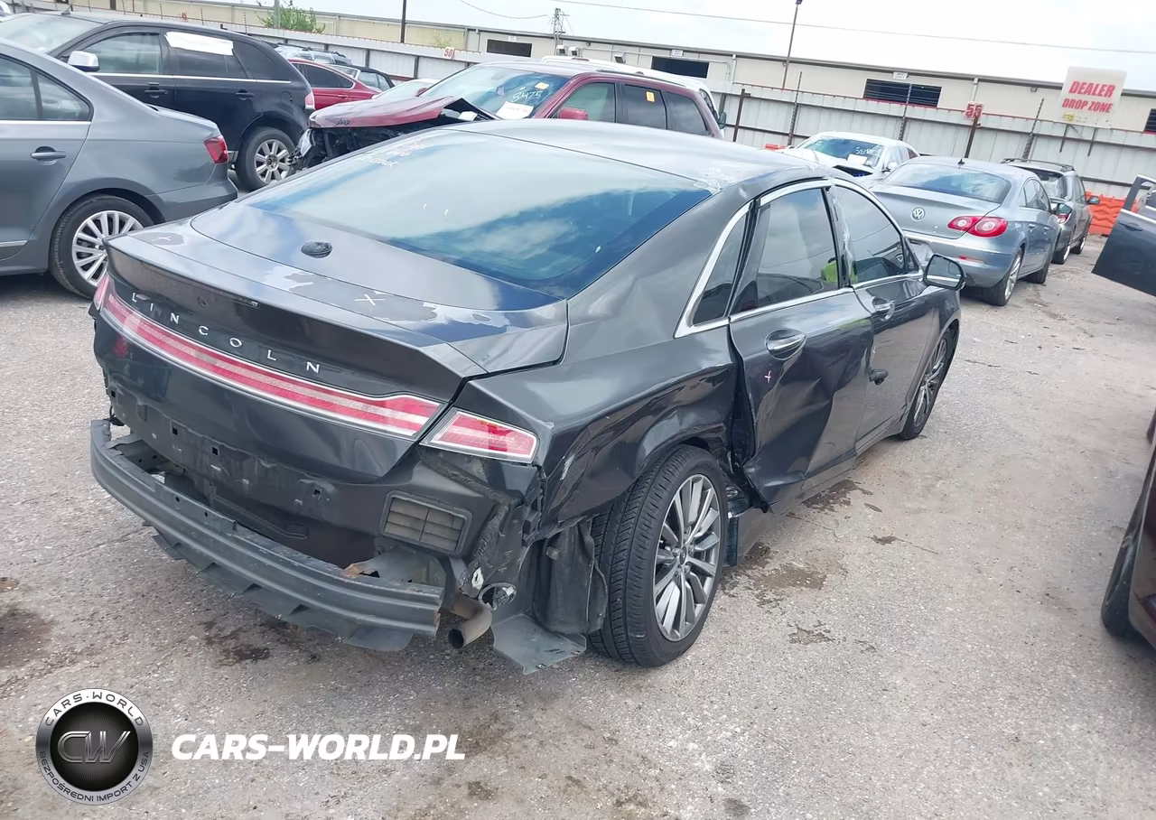 2017 Lincoln Mkz Premiere VIN:3LN6L5A92HR608394 - 4