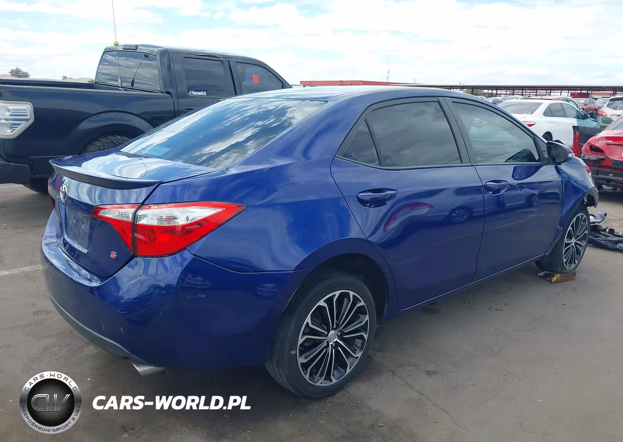 2015 Toyota Corolla S Plus VIN:5YFBURHE7FP268656 - 4