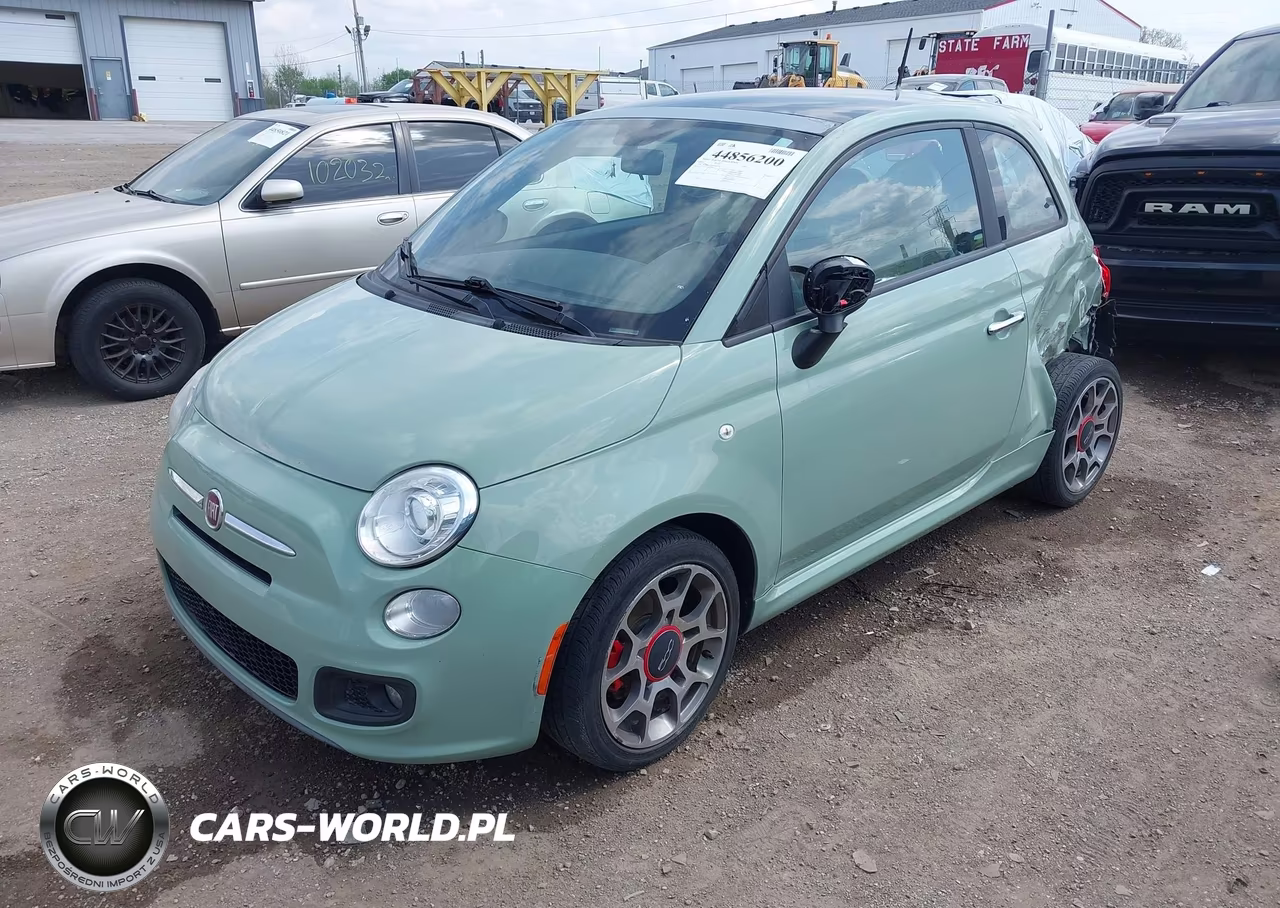 2013 Fiat 500 Sport VIN:3C3CFFBR2DT612207 - 2
