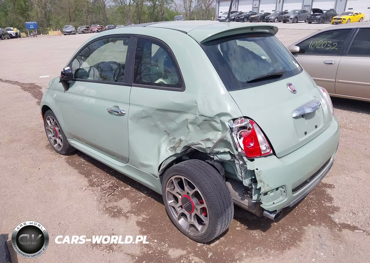 2013 Fiat 500 Sport VIN:3C3CFFBR2DT612207 - 6
