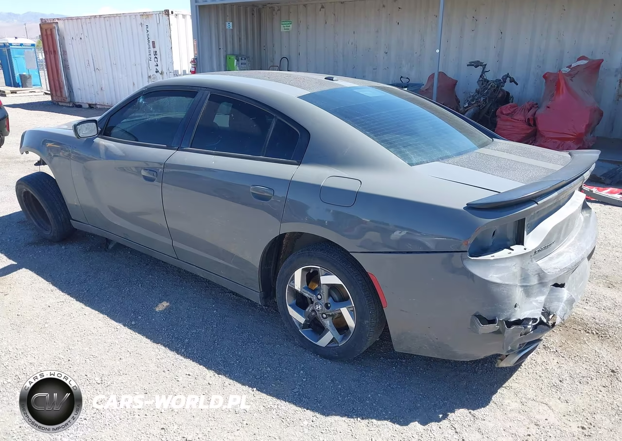 2018 Dodge Charger Sxt Rwd VIN:2C3CDXBG3JH281068 - 3
