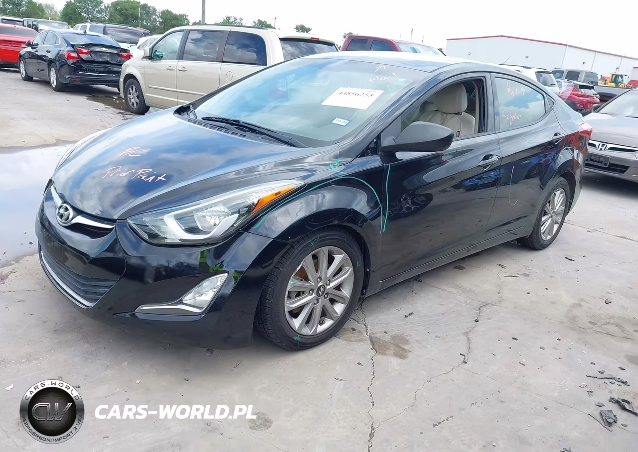 2016 Hyundai Elantra Se VIN:5NPDH4AE3GH722796 - 2