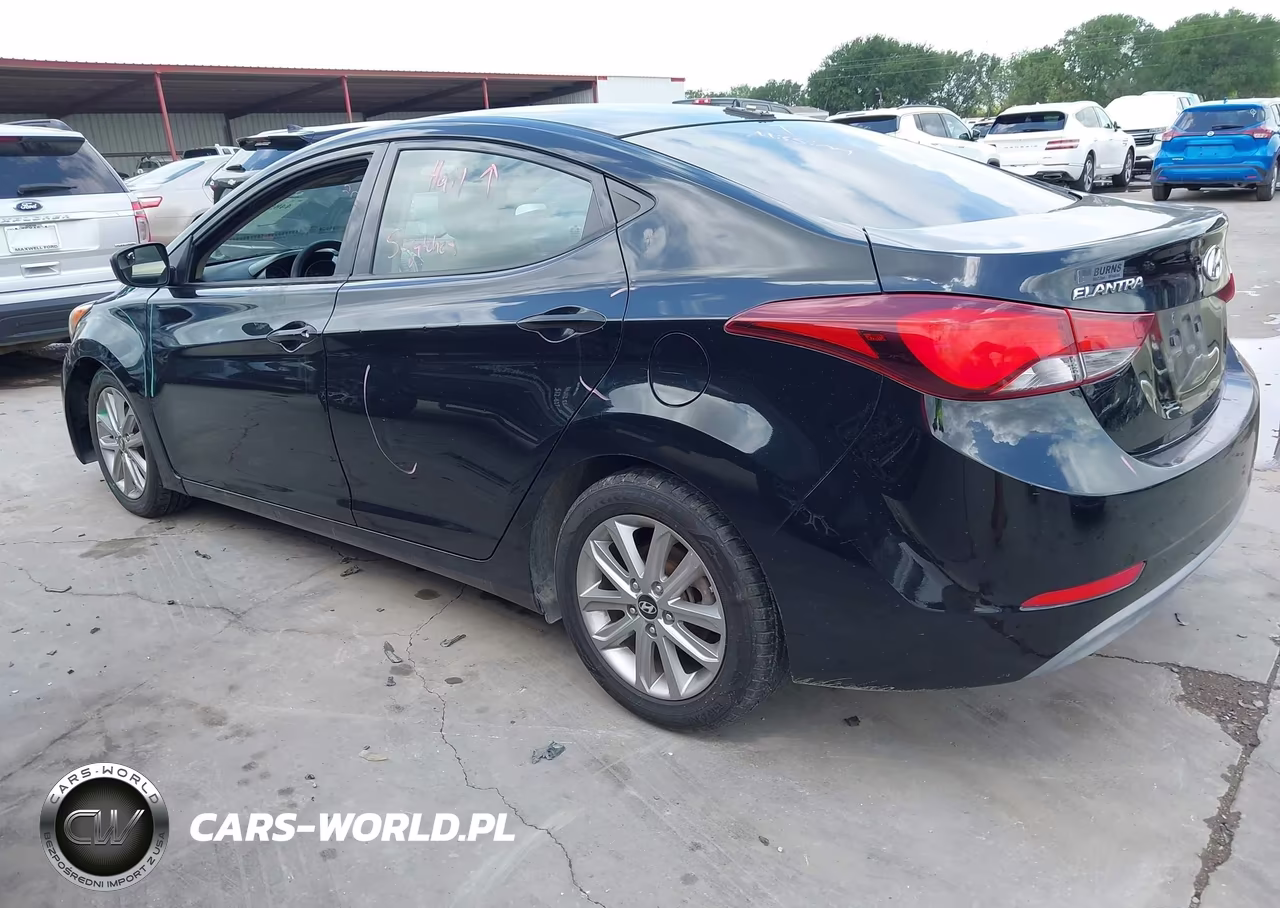 2016 Hyundai Elantra Se VIN:5NPDH4AE3GH722796 - 3