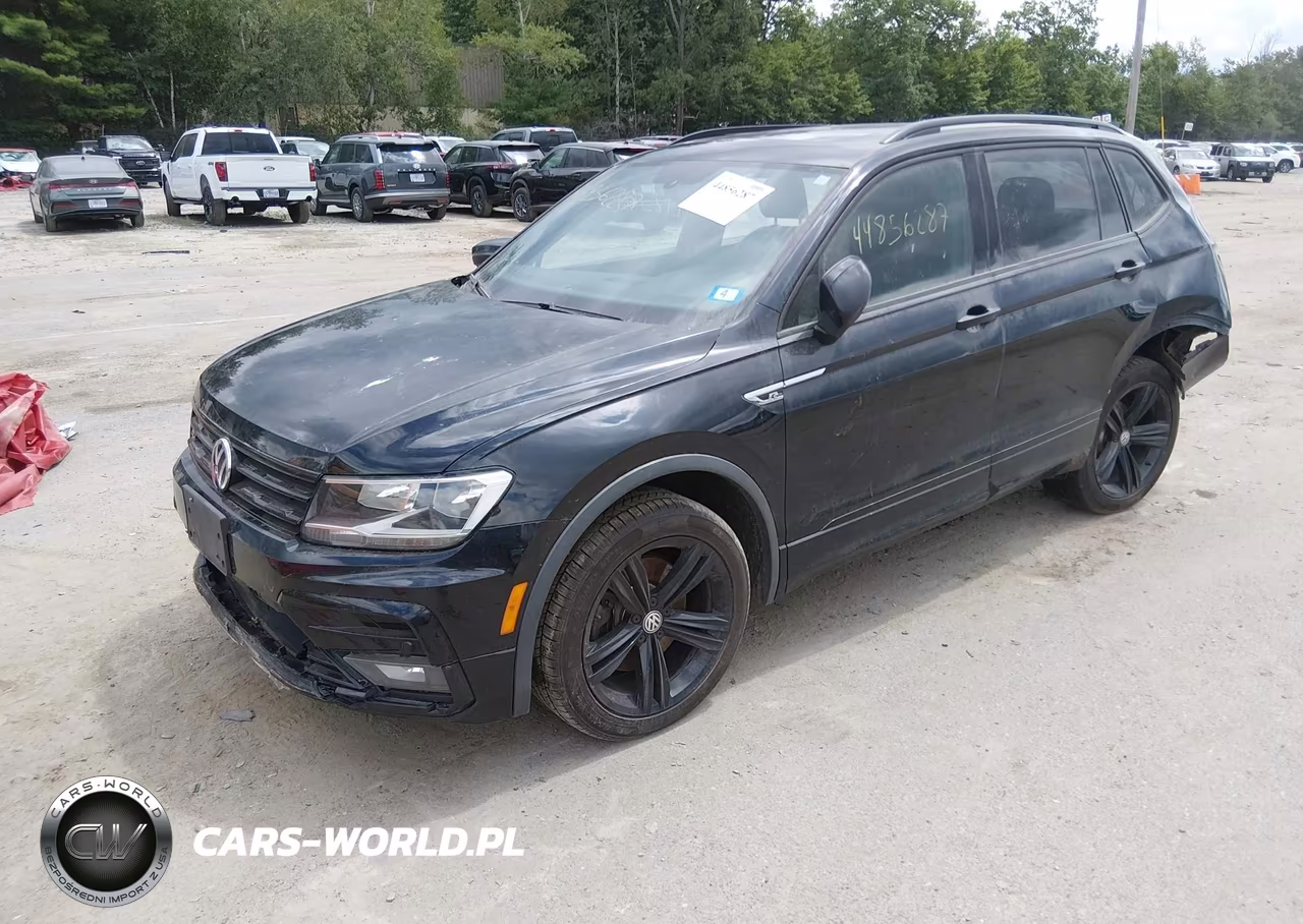2019 Volkswagen Tiguan 2.0T Se-2.0T Sel-2.0T Sel R-Line-2.0T Sel R-Line Black VIN:3VV3B7AX3KM094596 - 2