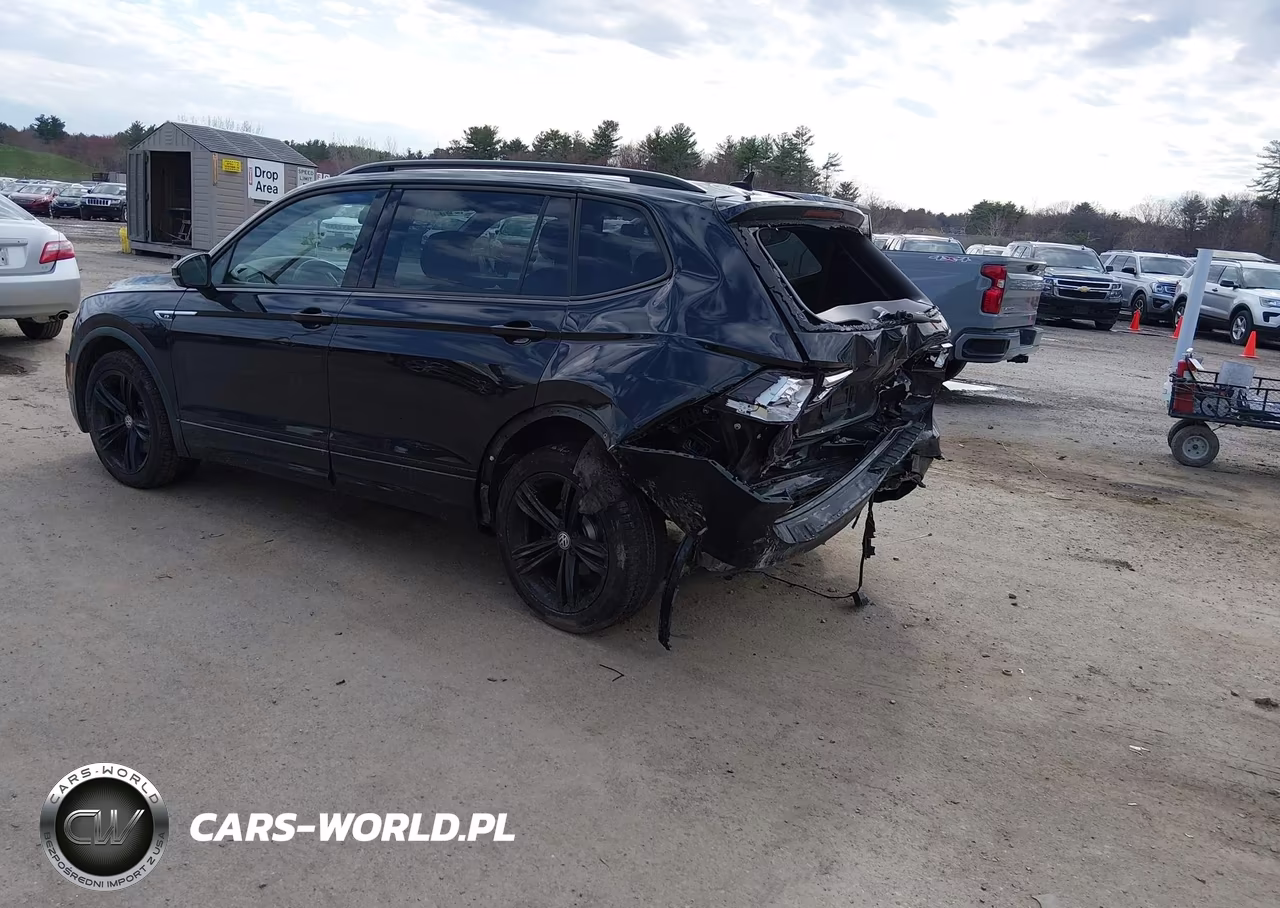 2019 Volkswagen Tiguan 2.0T Se-2.0T Sel-2.0T Sel R-Line-2.0T Sel R-Line Black VIN:3VV3B7AX3KM094596 - 3