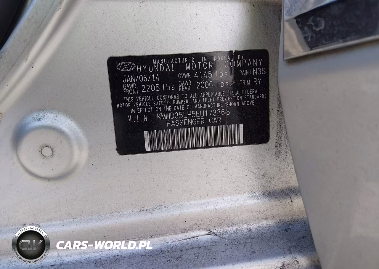 2014 Hyundai Elantra Gt VIN:KMHD35LH5EU173368 - 9