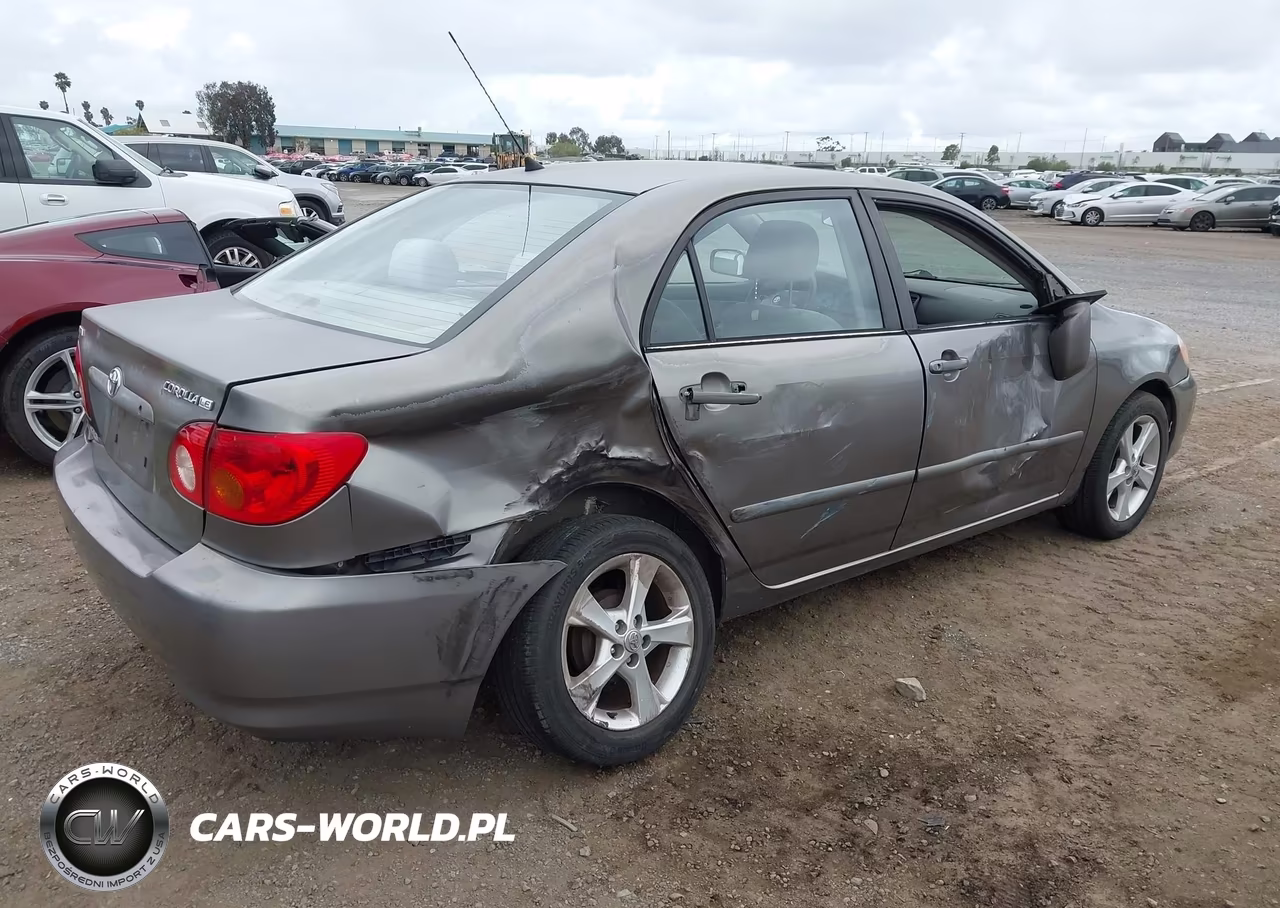 2004 Toyota Corolla Le VIN:1NXBR38E74Z240026 - 4