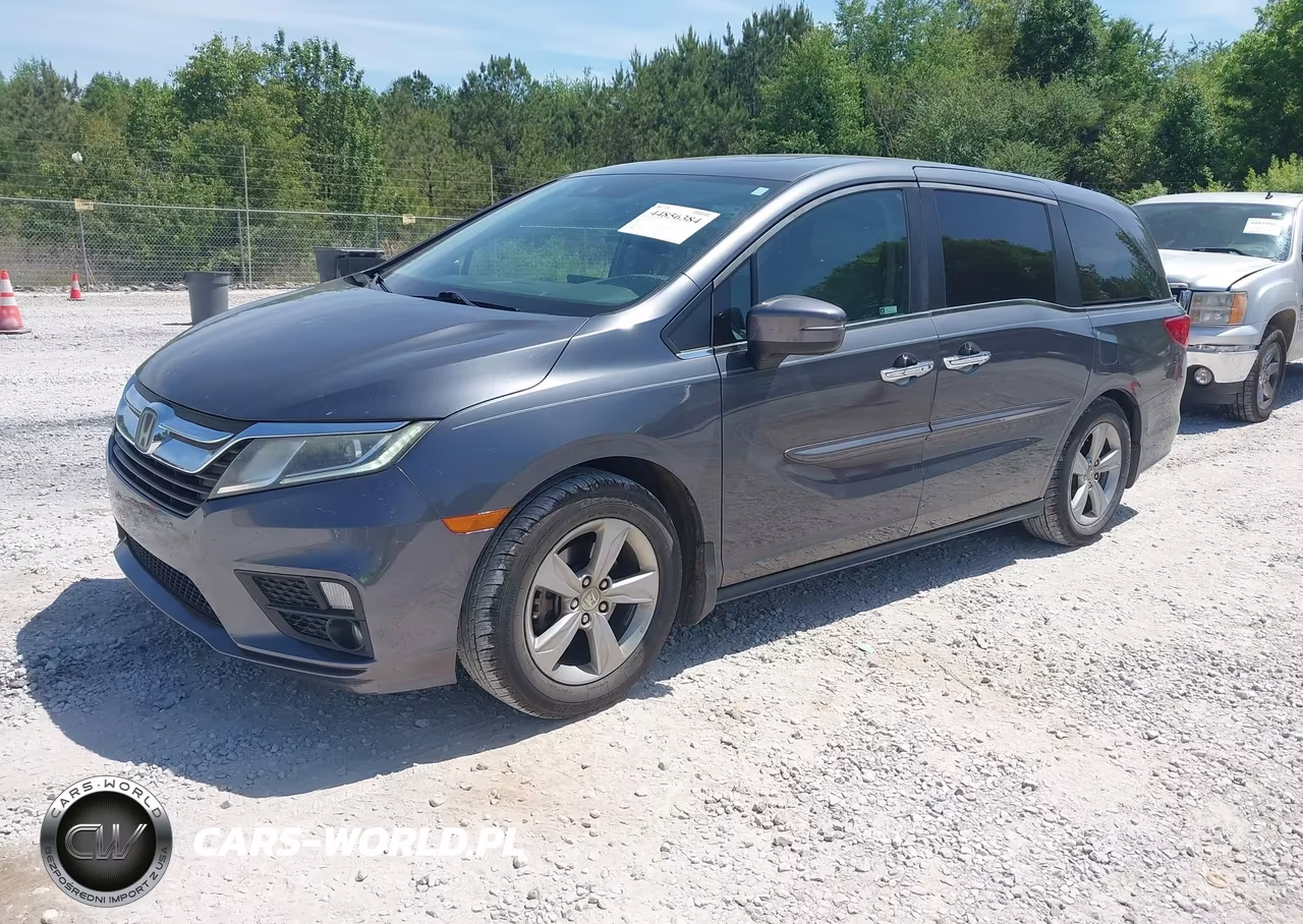 2018 Honda Odyssey Ex-L VIN:5FNRL6H72JB079290 - 2
