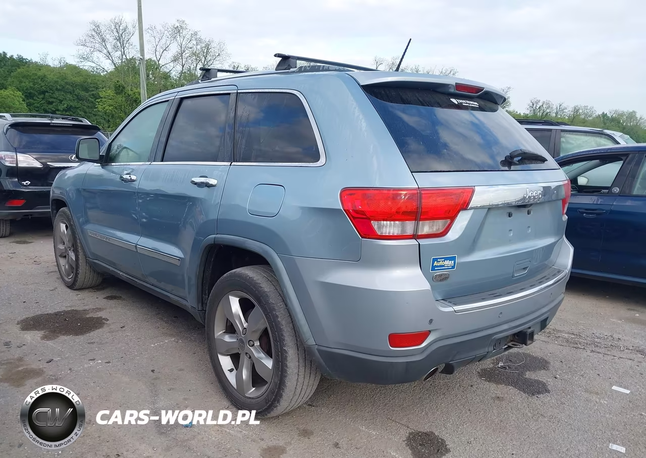 2012 Jeep Grand Cherokee Overland VIN:1C4RJECTXCC236570 - 3