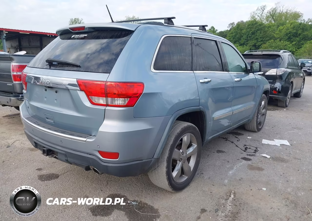 2012 Jeep Grand Cherokee Overland VIN:1C4RJECTXCC236570 - 4