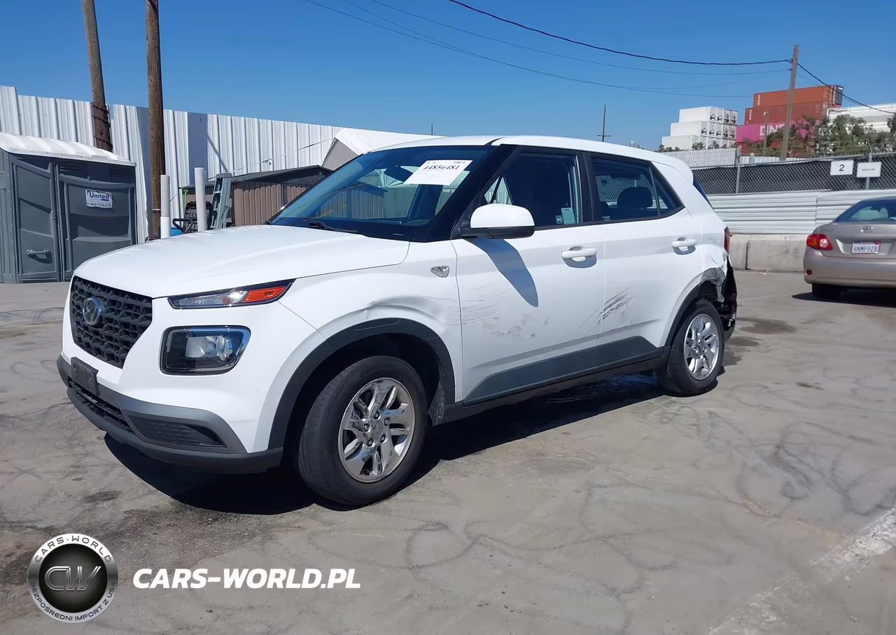 2021 Hyundai Venue Se VIN:KMHRB8A31MU072652 - 2