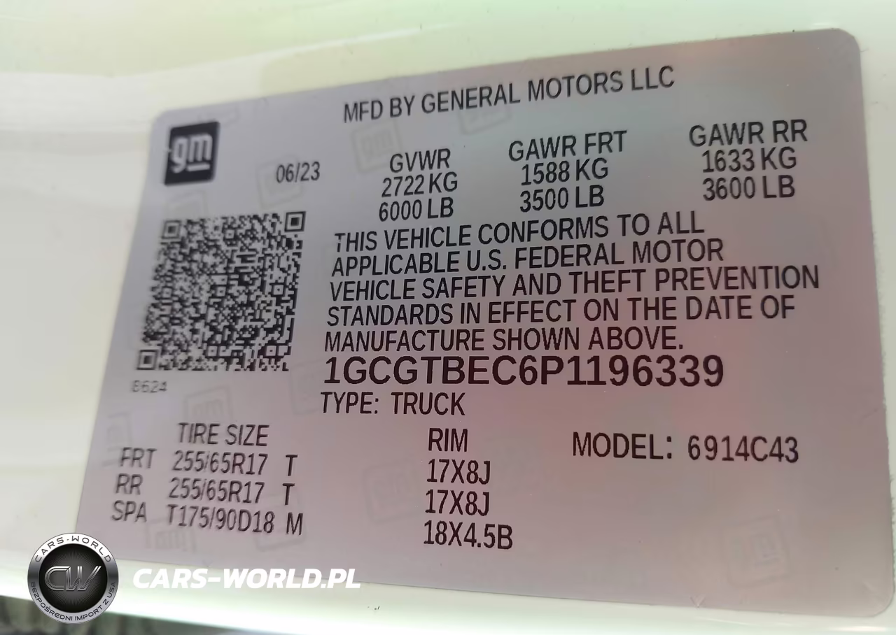 2023 Chevrolet Colorado 4Wd Short Box Wt VIN:1GCGTBEC6P1196339 - 9