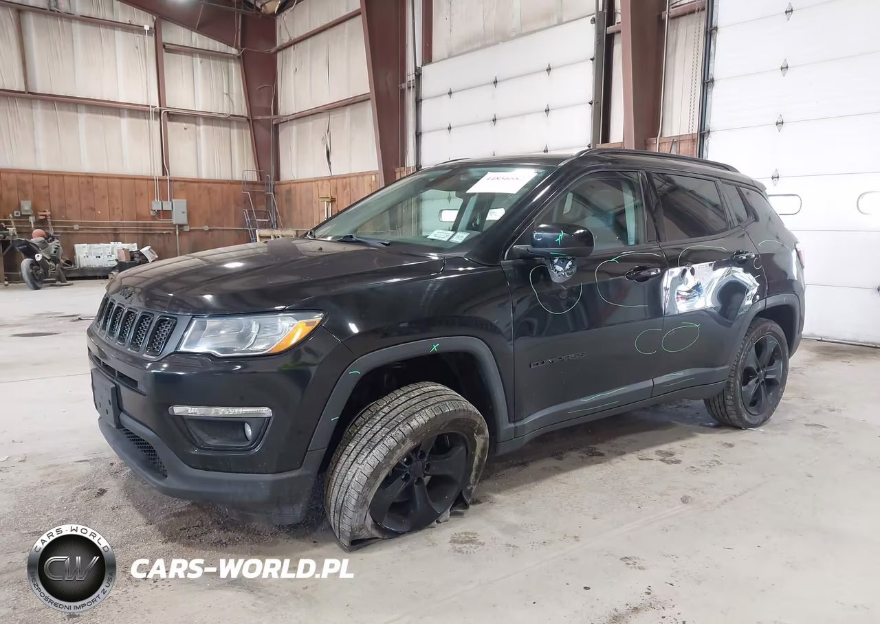 2019 Jeep Compass Altitude 4X4 VIN:3C4NJDBB1KT744124 - 2