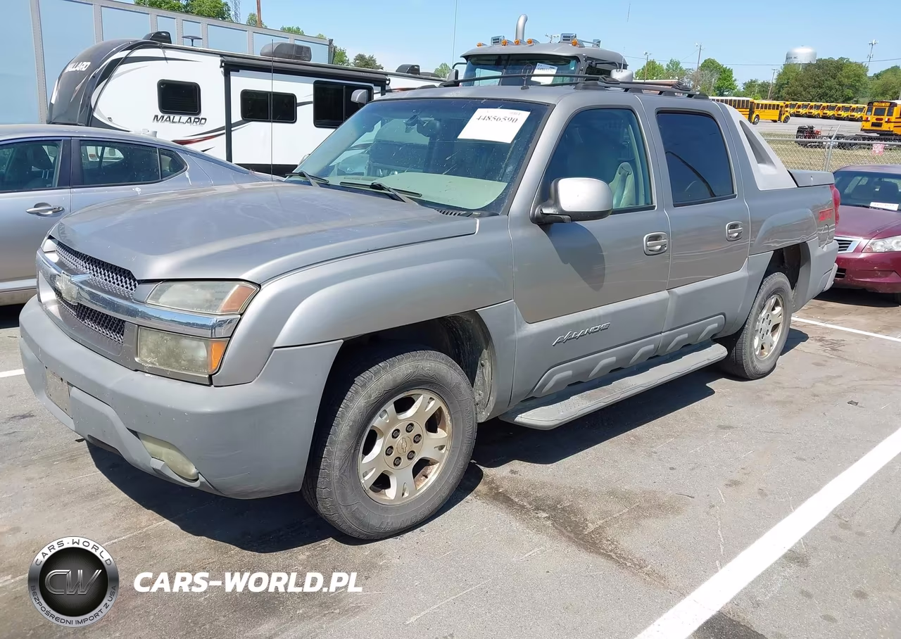 2002 Chevrolet Avalanche 1500 VIN:3GNEK13T52G164636 - 2