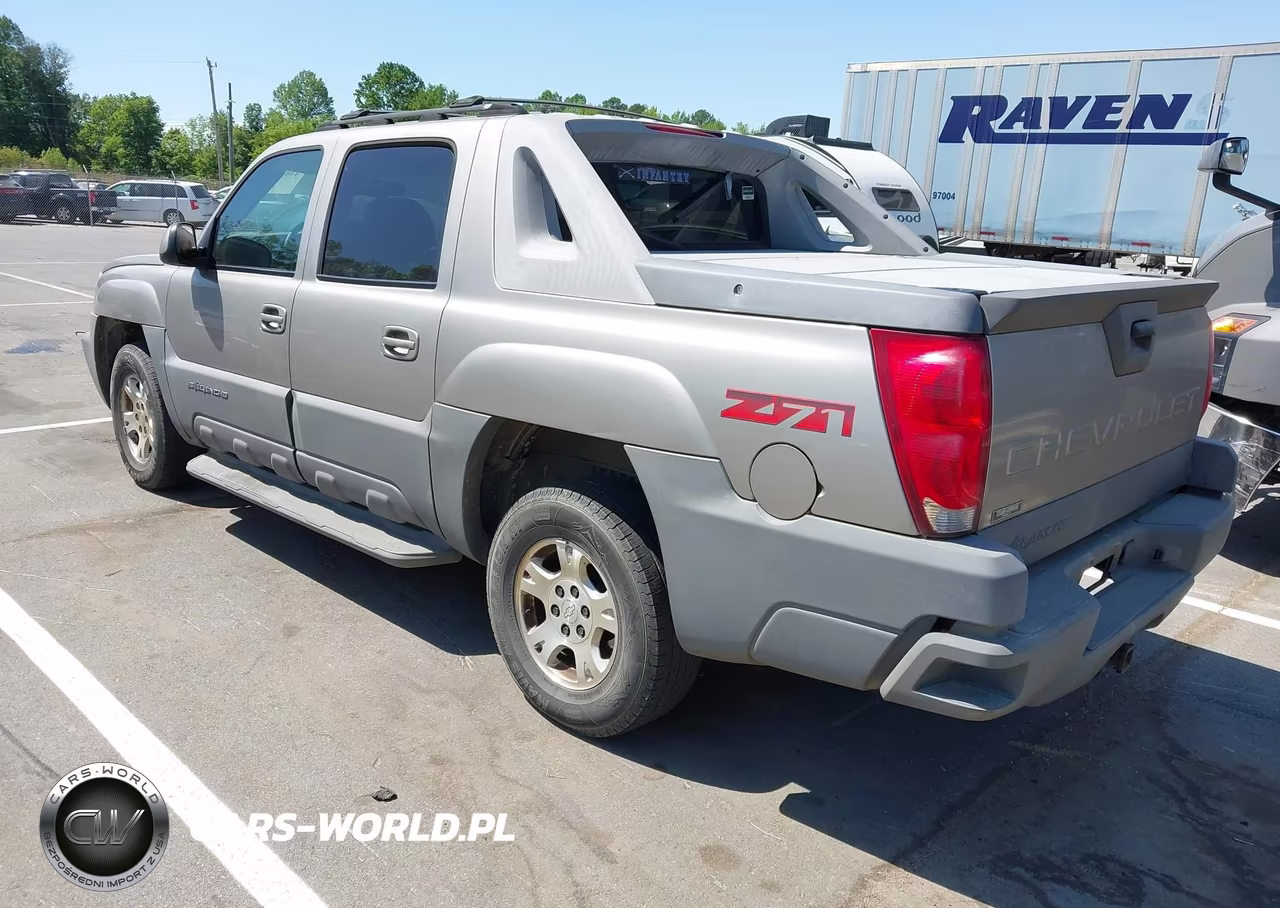 2002 Chevrolet Avalanche 1500 VIN:3GNEK13T52G164636 - 3