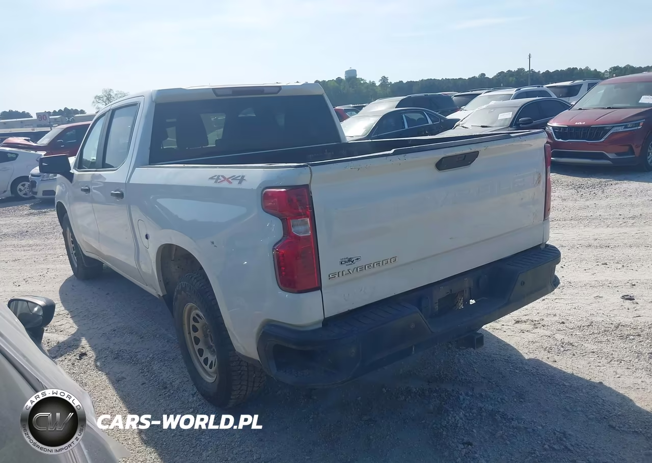 2020 Chevrolet Silverado 1500 4Wd Short Bed Wt VIN:1GCUYAEF2LZ159924 - 3
