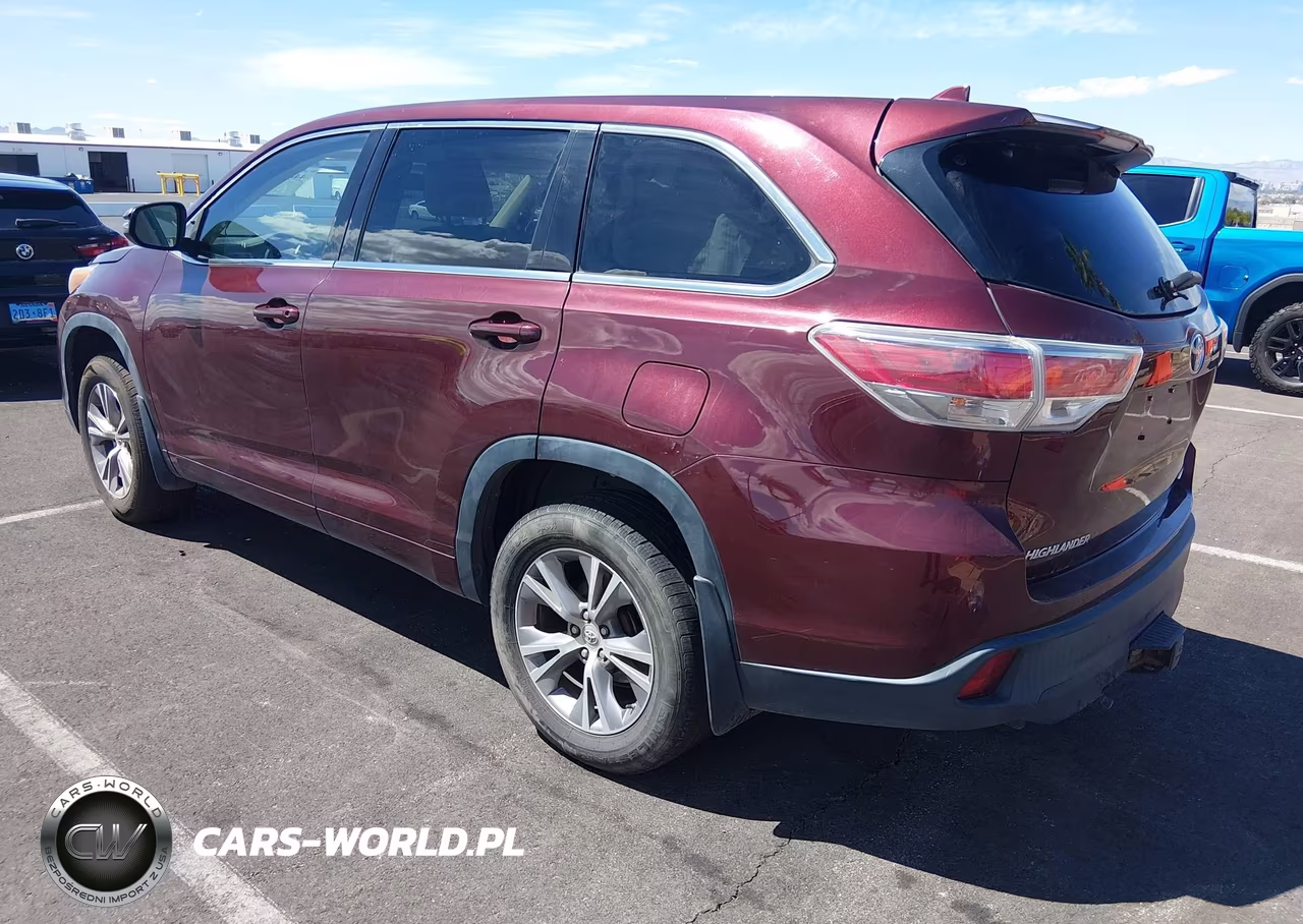 2014 Toyota Highlander Le Plus V6 VIN:5TDBKRFH9ES037914 - 3