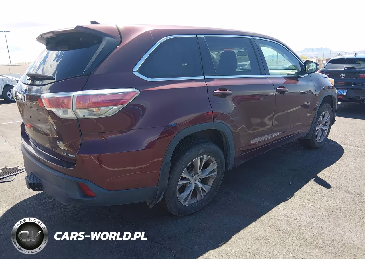 2014 Toyota Highlander Le Plus V6 VIN:5TDBKRFH9ES037914 - 4