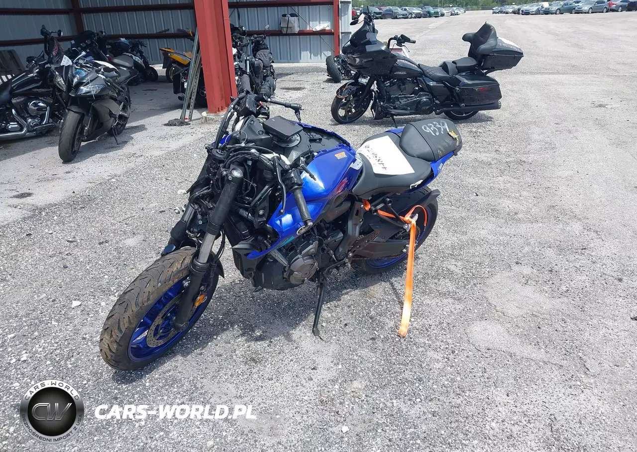 2024 Yamaha Mt07 VIN:JYARM32E4RA009339 - 2