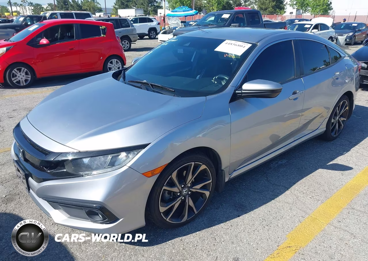 2021 Honda Civic Sport VIN:2HGFC2F8XMH506884 - 2
