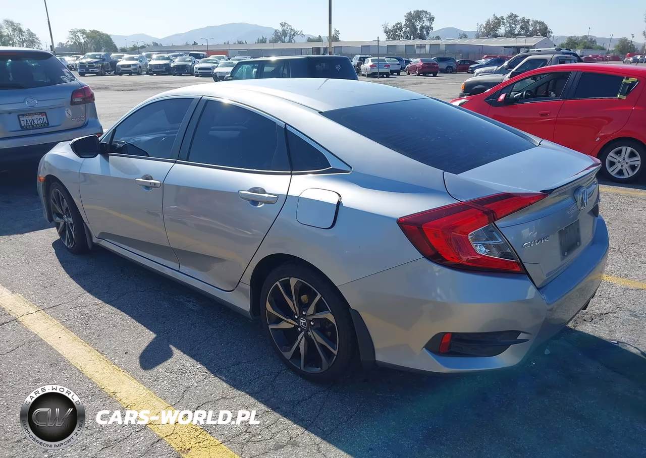 2021 Honda Civic Sport VIN:2HGFC2F8XMH506884 - 3