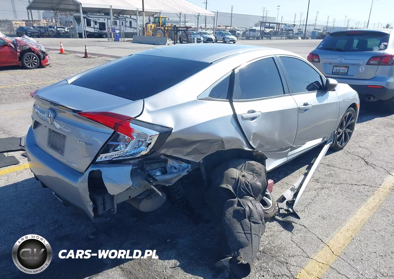 2021 Honda Civic Sport VIN:2HGFC2F8XMH506884 - 4