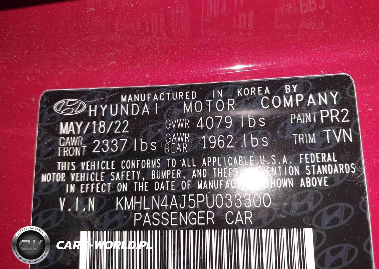 2023 Hyundai Elantra Hybrid Limited VIN:KMHLN4AJ5PU033300 - 9