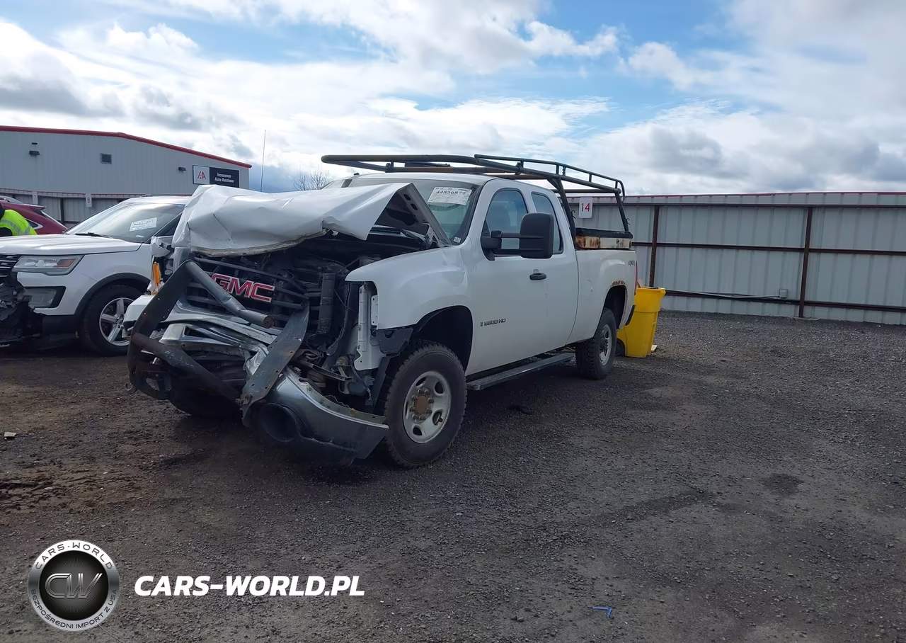 2008 GMC Sierra 2500Hd Work Truck VIN:1GTHK29K48E202707 - 2
