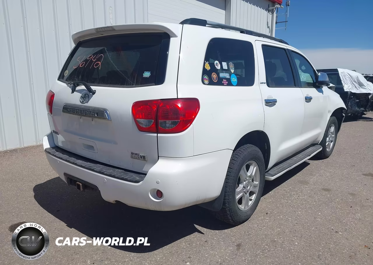 2008 Toyota Sequoia Limited 5.7L V8 VIN:5TDBY68A08S021456 - 4