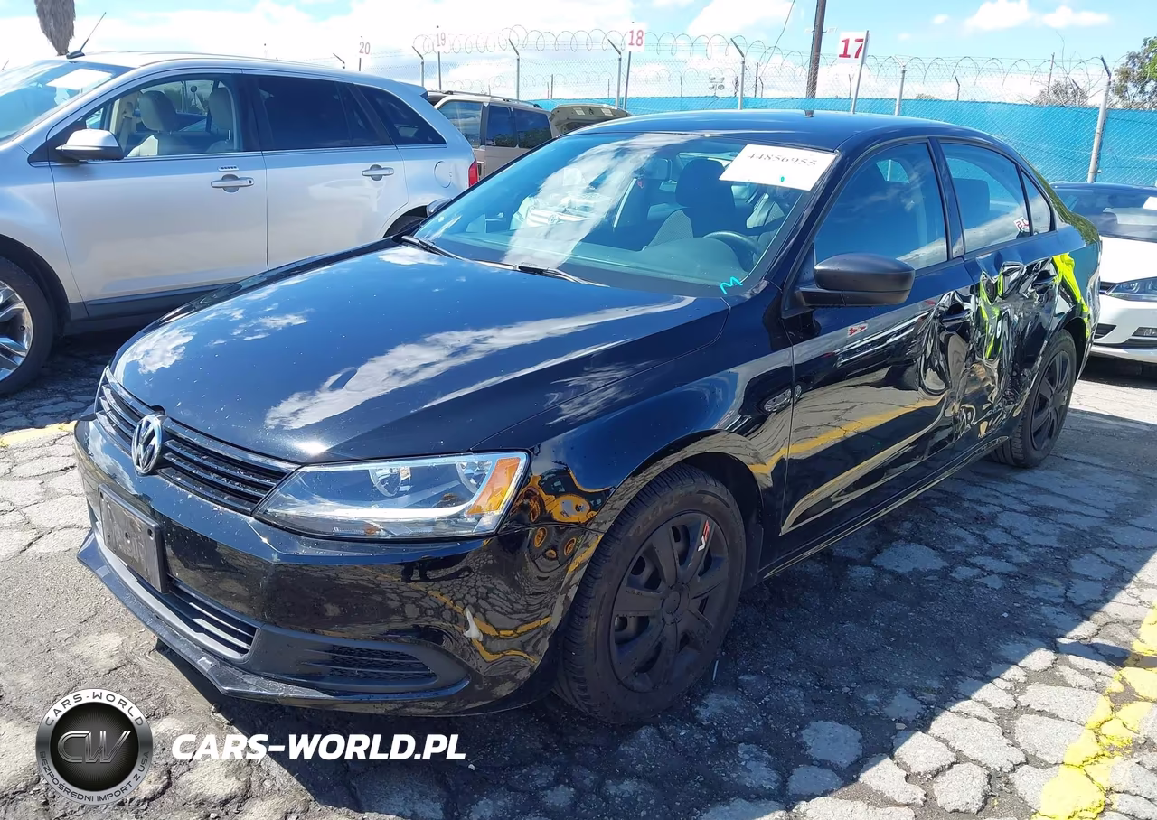 2012 Volkswagen Jetta 2.0L S VIN:3VW2K7AJ2CM117158 - 2
