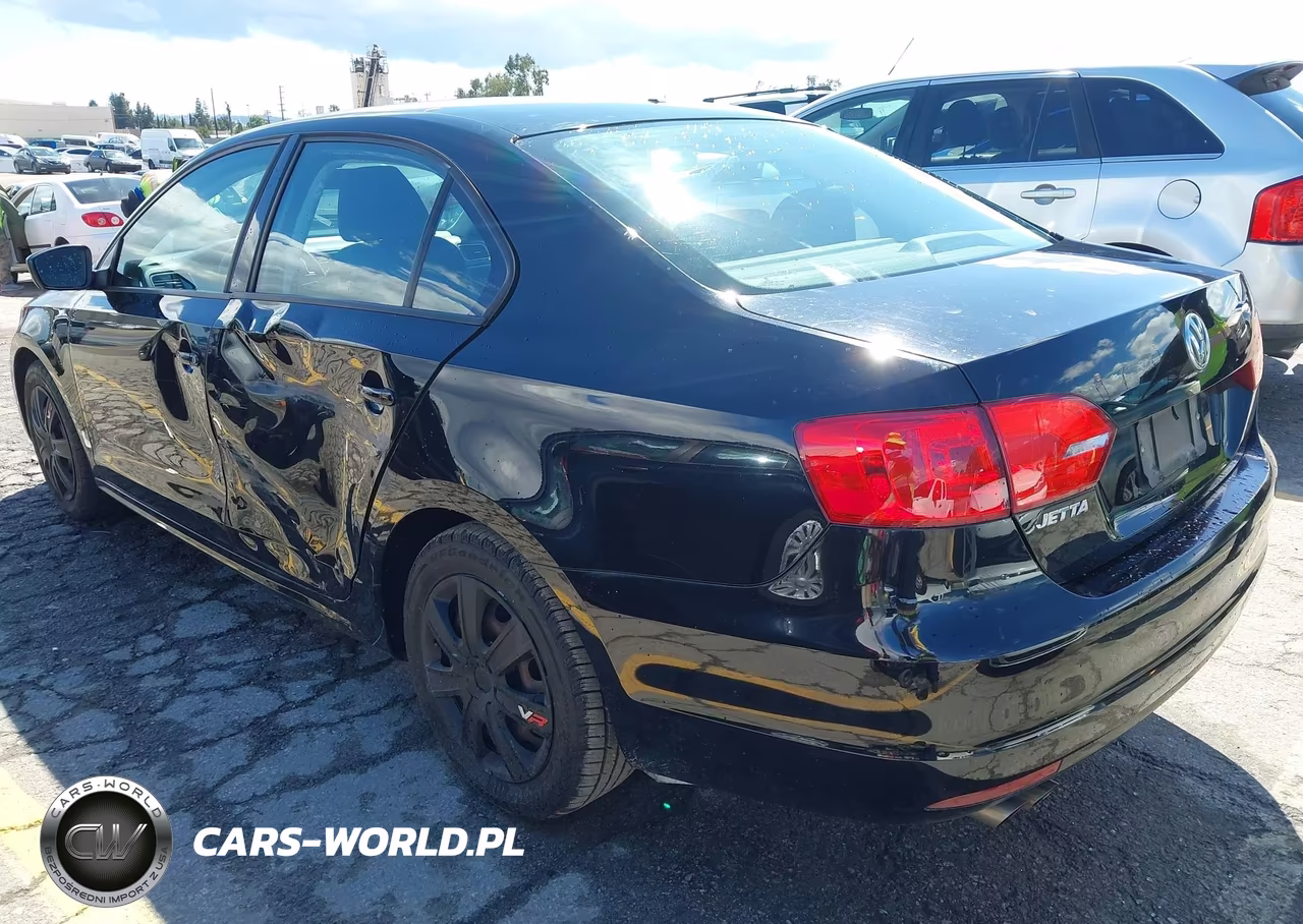 2012 Volkswagen Jetta 2.0L S VIN:3VW2K7AJ2CM117158 - 3