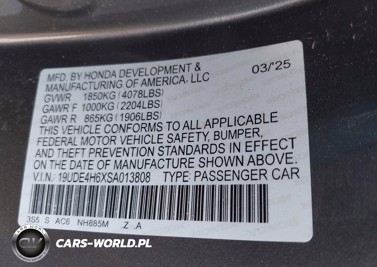 2025 Acura Integra A-Spec Technology VIN:19UDE4H6XSA013808 - 9