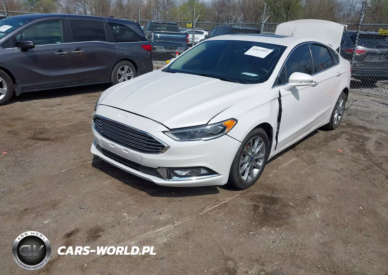 2017 Ford Fusion Se VIN:3FA6P0HD1HR378245 - 2