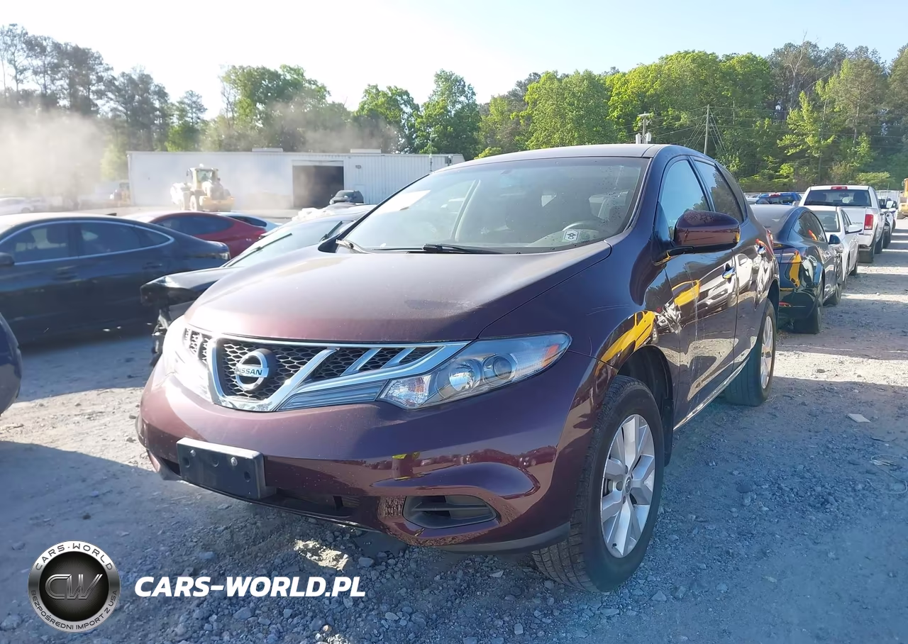 2013 Nissan Murano S VIN:JN8AZ1MUXDW204955 - 2