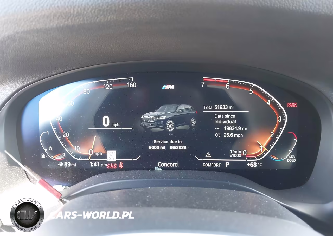 2022 BMW X3 xDrive30I VIN:5UX53DP03N9K11947 - 7