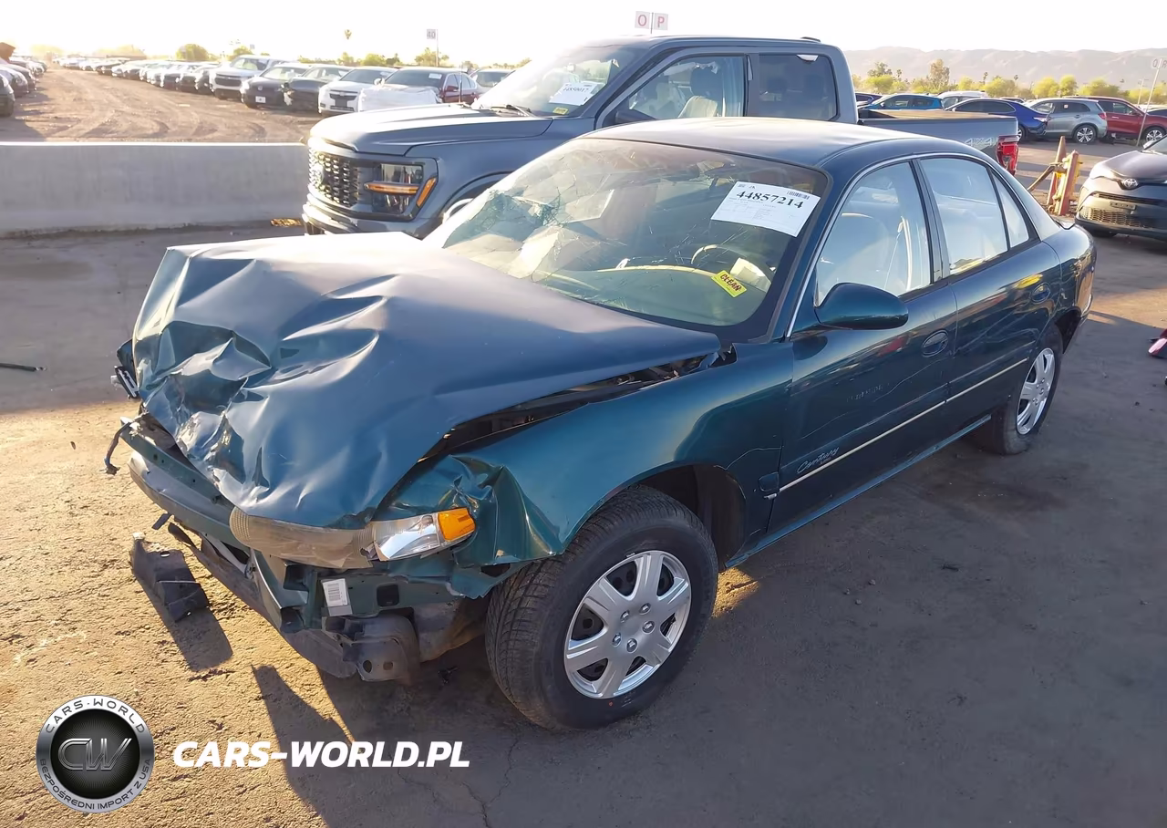 2000 Buick Century Custom VIN:2G4WS52J4Y1184913 - 2