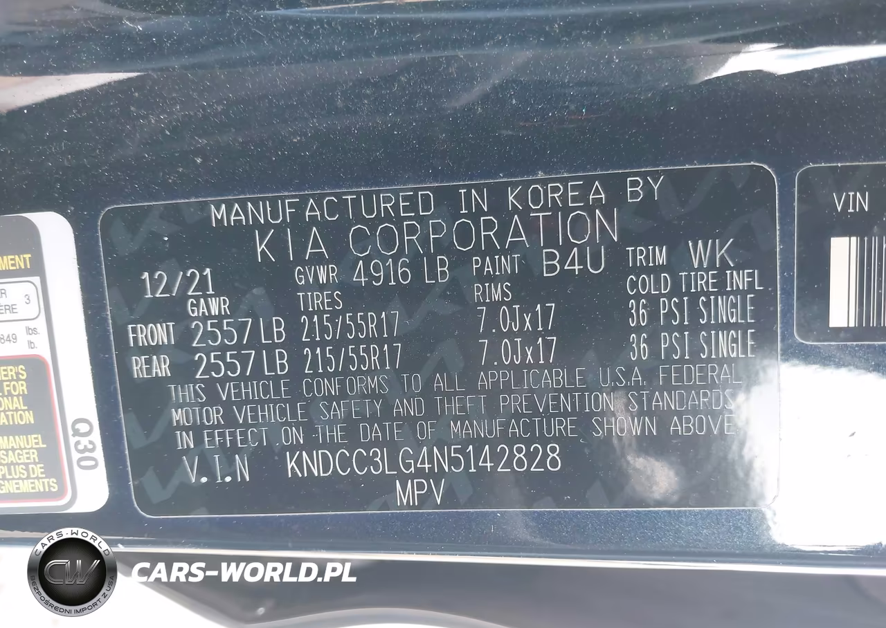 2022 Kia Niro Ev Ex VIN:KNDCC3LG4N5142828 - 9