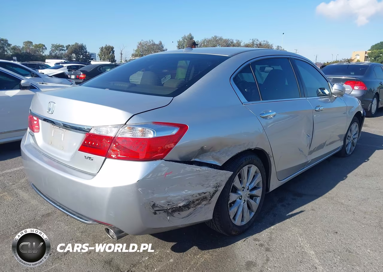 2015 Honda Accord Ex-L V-6 VIN:1HGCR3F89FA020060 - 4
