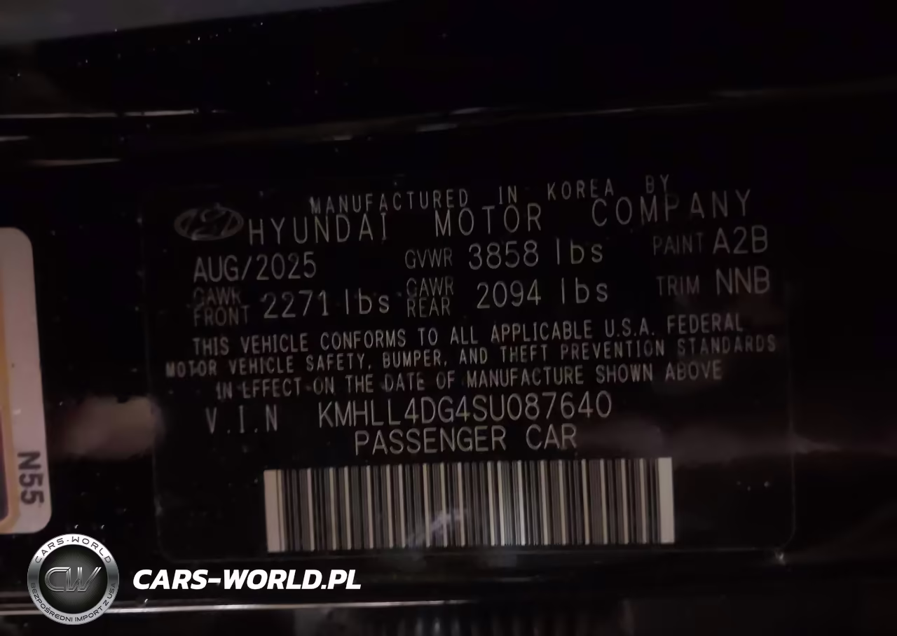 2025 Hyundai Elantra Se VIN:KMHLL4DG4SU087640 - 9