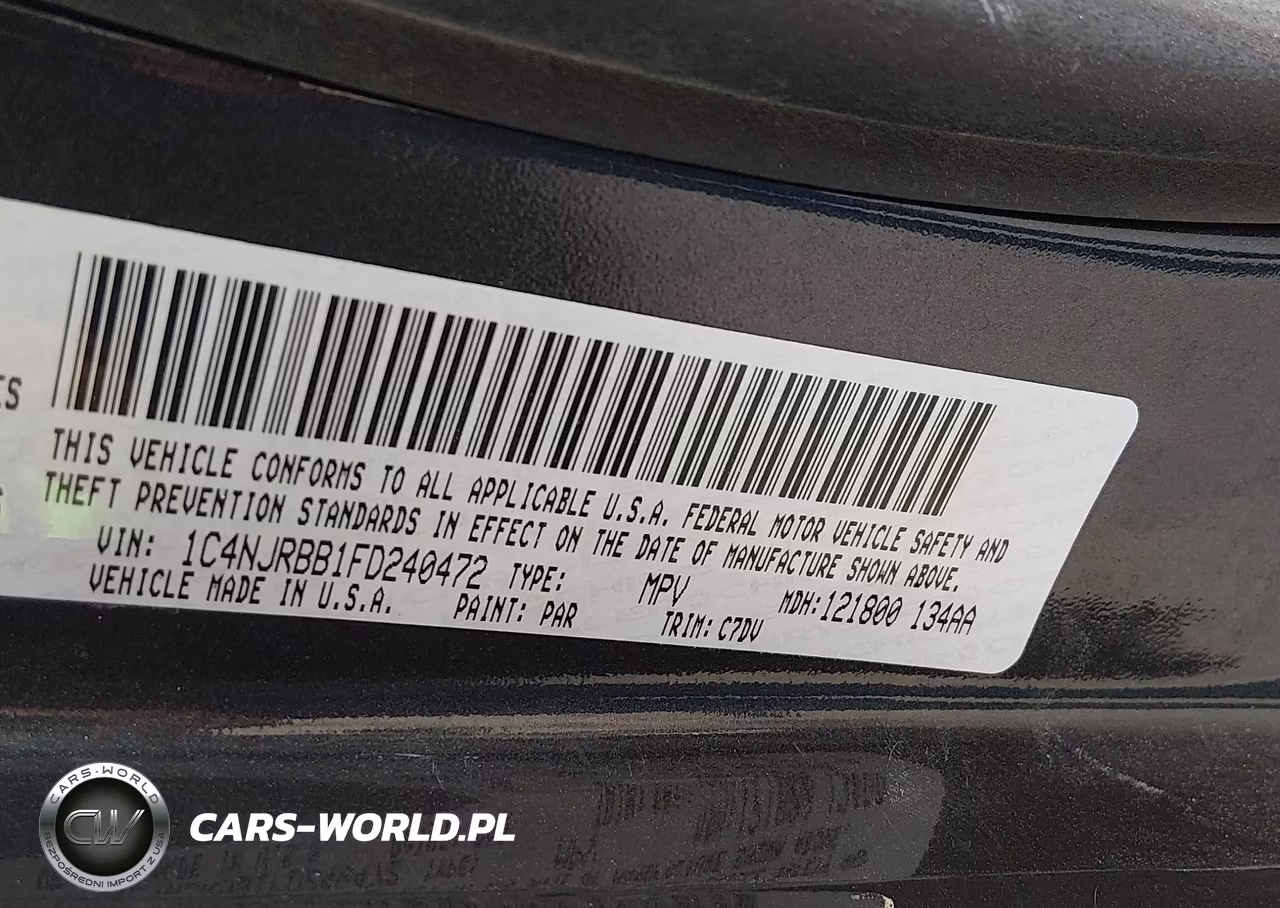 2015 Jeep Patriot Sport VIN:1C4NJRBB1FD240472 - 9