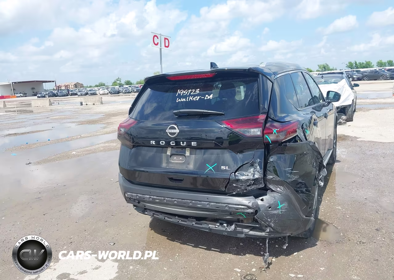 2023 Nissan Rogue Sl Fwd VIN:5N1BT3CA2PC884209 - 6