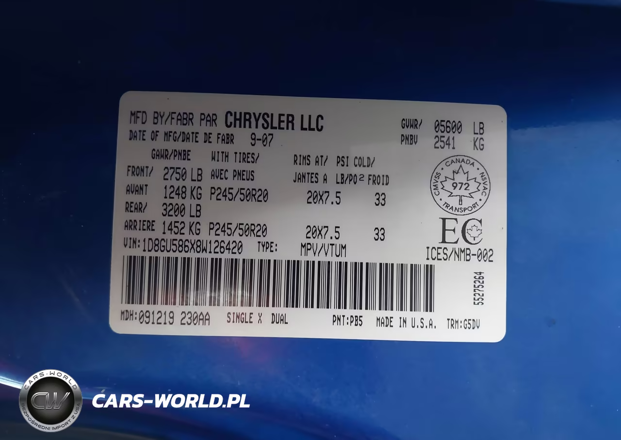 2008 Dodge Nitro Slt-Rt VIN:1D8GU586X8W126420 - 9