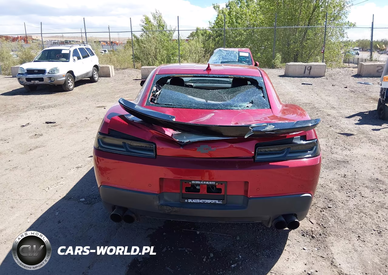 2015 Chevrolet Camaro 2Lt VIN:2G1FF1E36F9270861 - 15