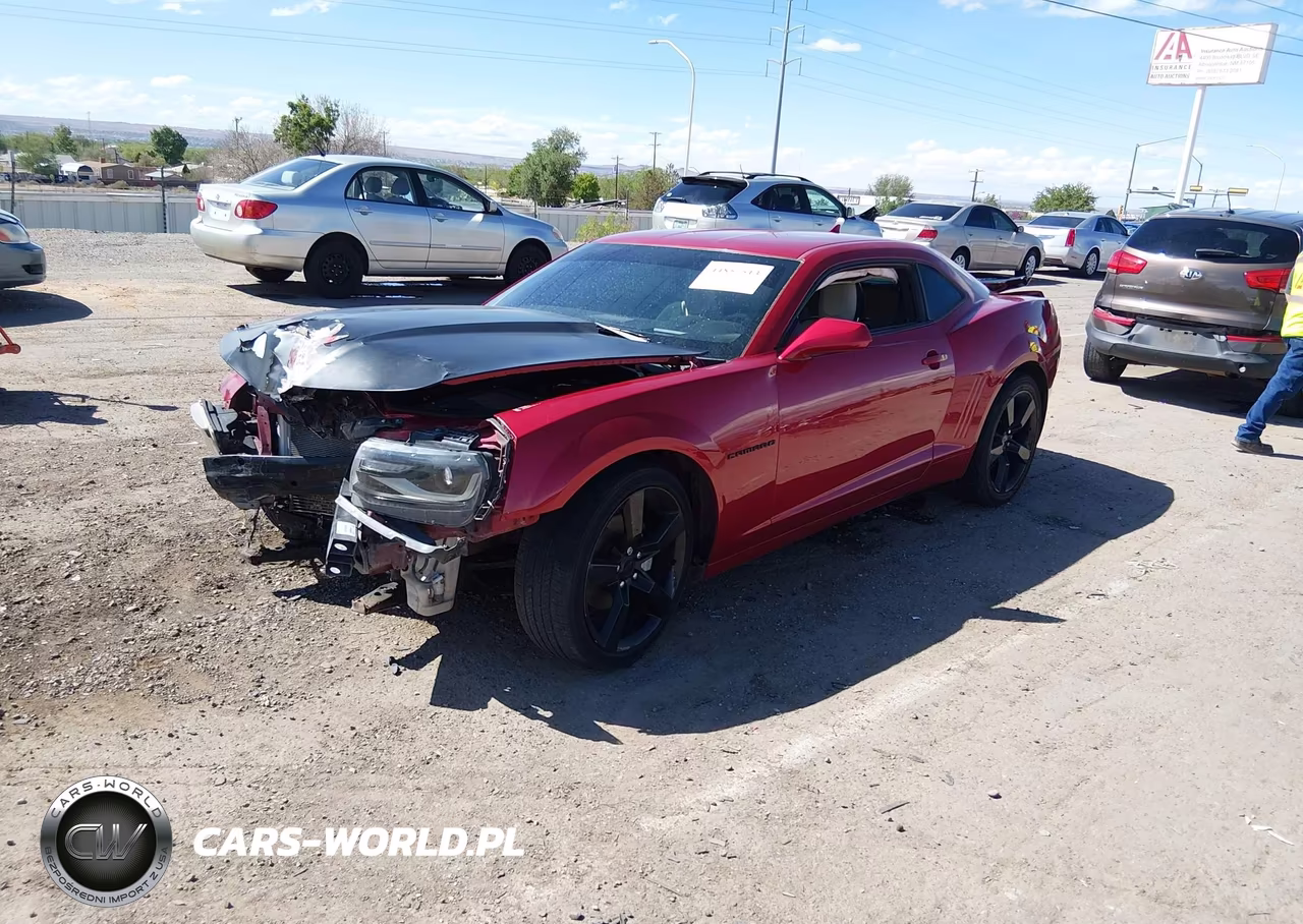 2015 Chevrolet Camaro 2Lt VIN:2G1FF1E36F9270861 - 2