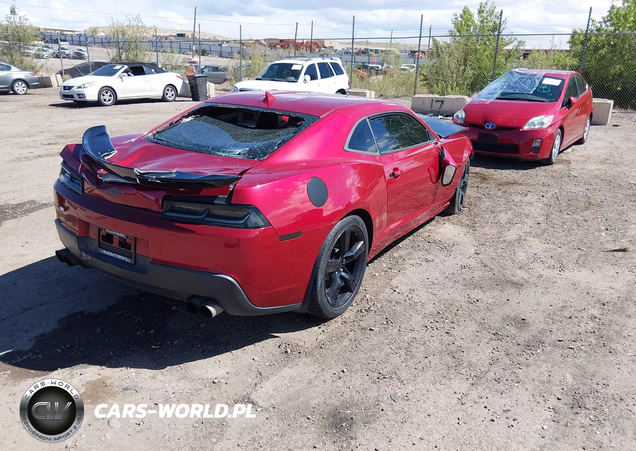 2015 Chevrolet Camaro 2Lt VIN:2G1FF1E36F9270861 - 4