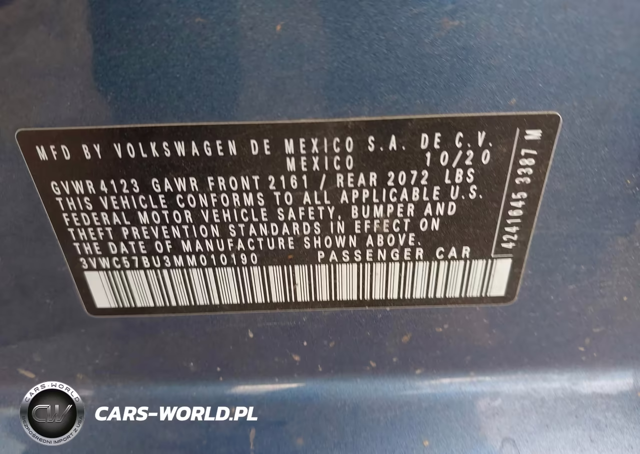 2021 Volkswagen Jetta 1.4T R-Line-1.4T S-1.4T Se VIN:3VWC57BU3MM010190 - 9