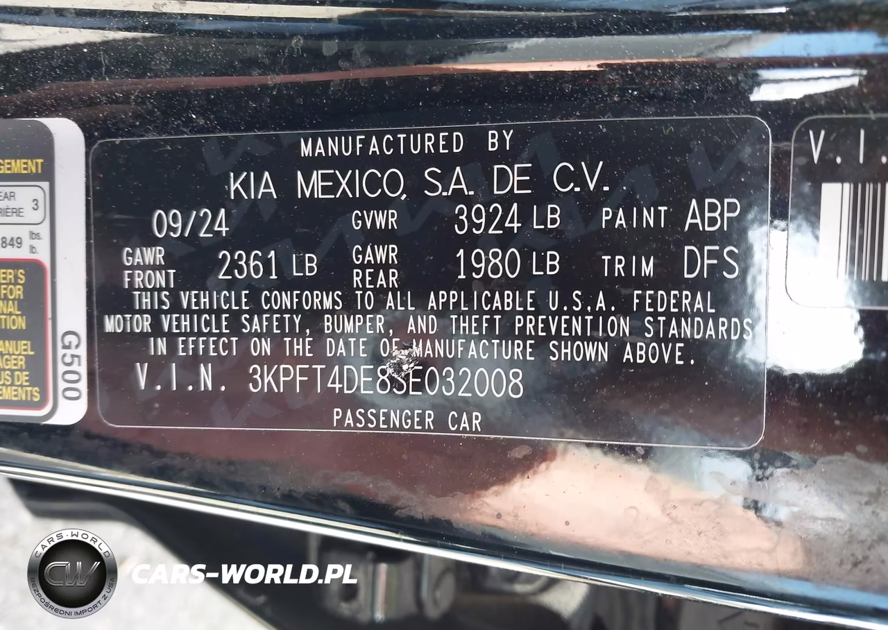 2025 Kia K4 Lxs VIN:3KPFT4DE8SE032008 - 9