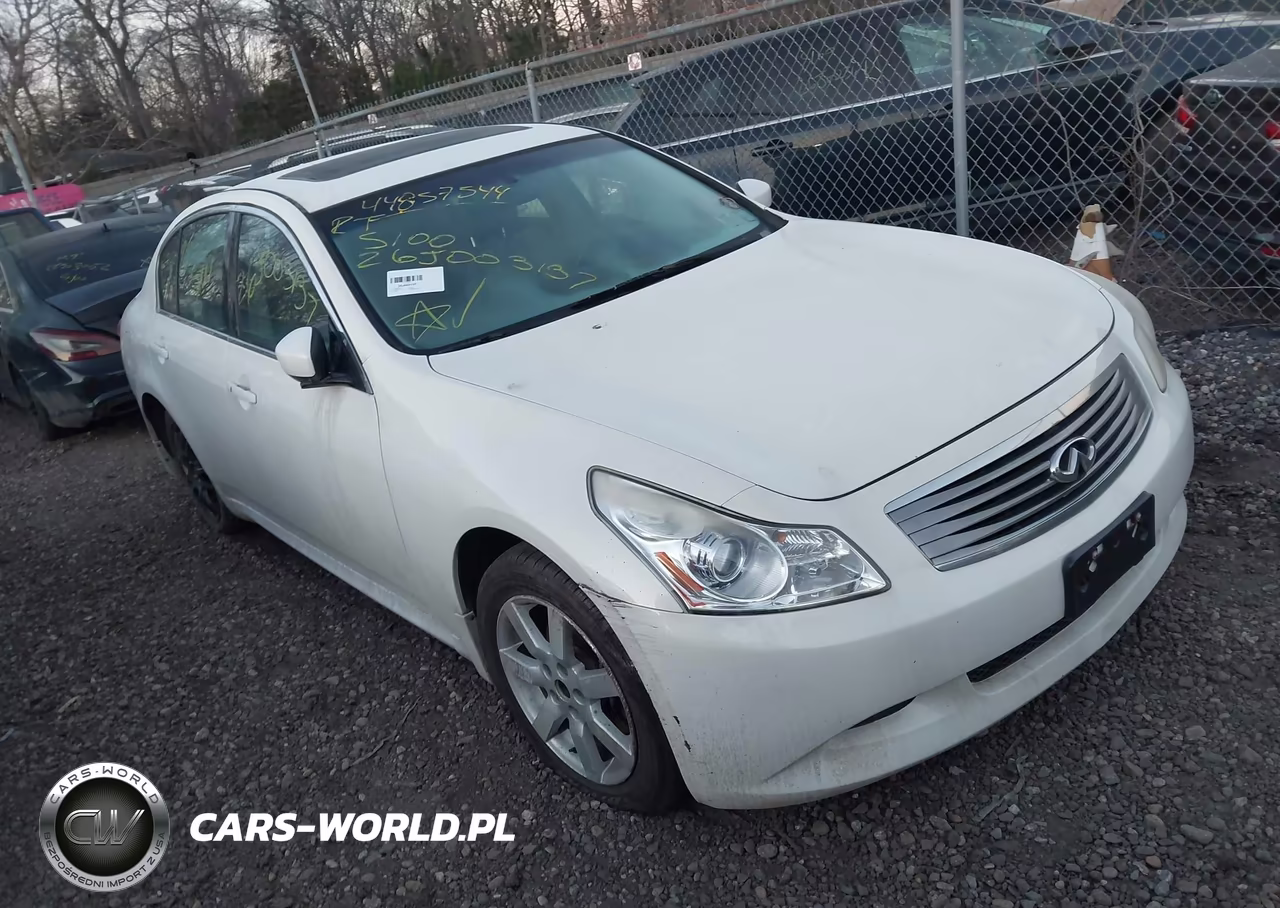 2009 Infiniti G37X