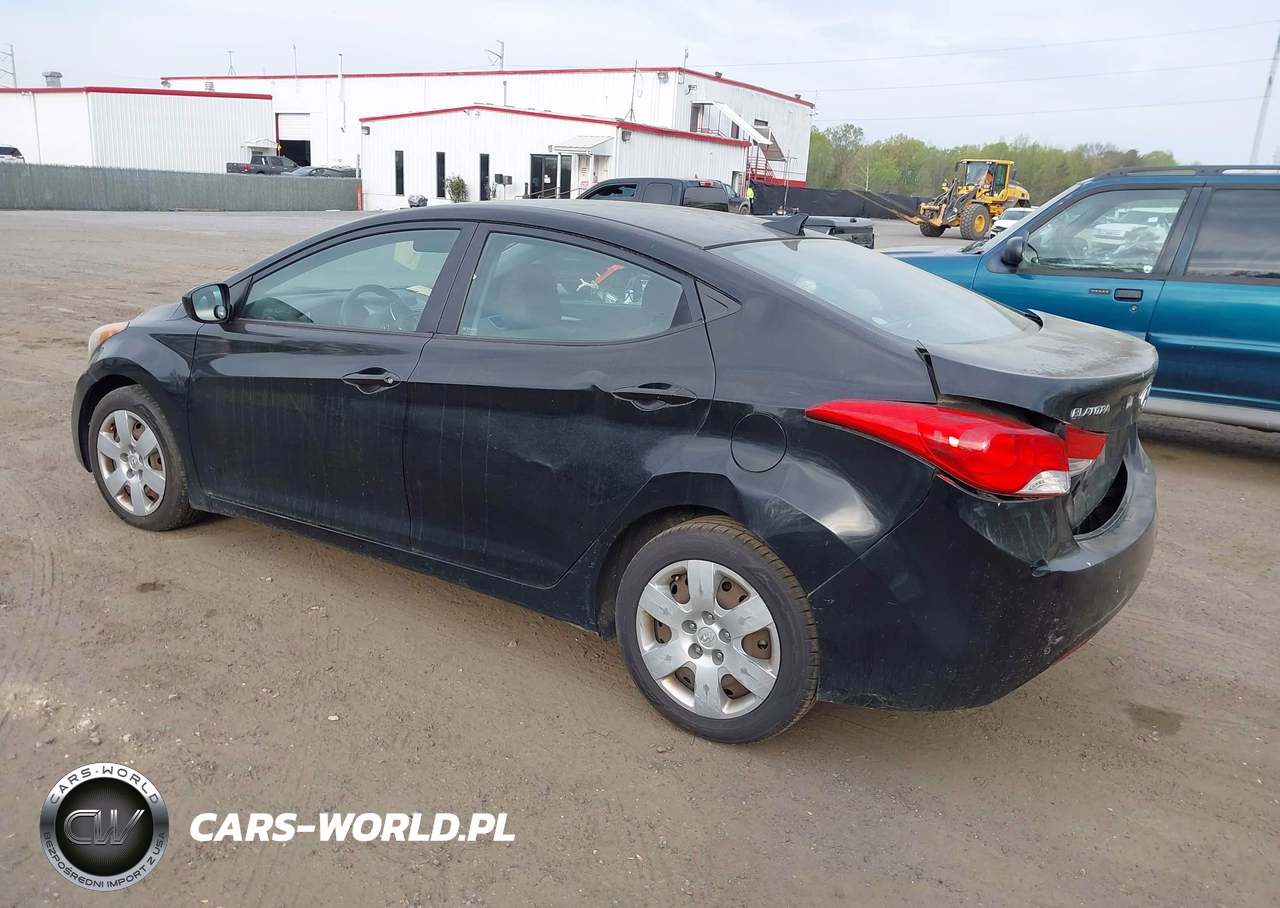 2011 Hyundai Elantra Gls (Ulsan Plant) VIN:KMHDH4AEXBU149874 - 3